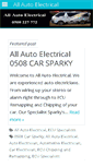 Mobile Screenshot of allautoelectrical.co.nz
